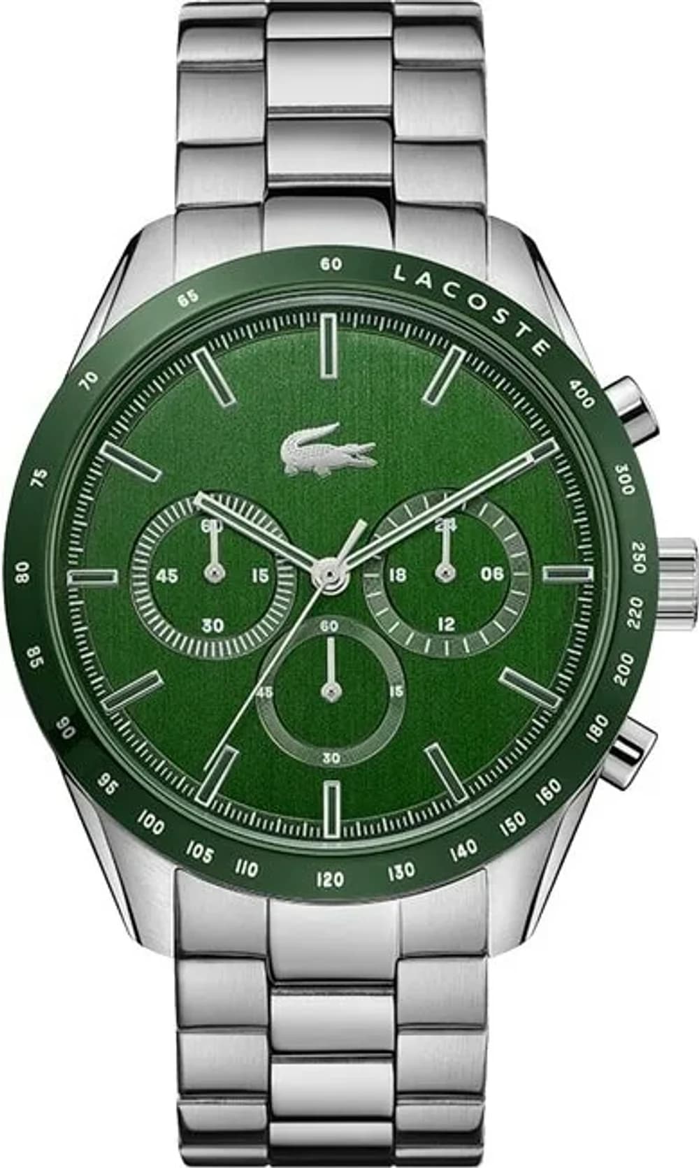 Lacoste 2011080 Stainless Steel Men's Watch with Black Dial