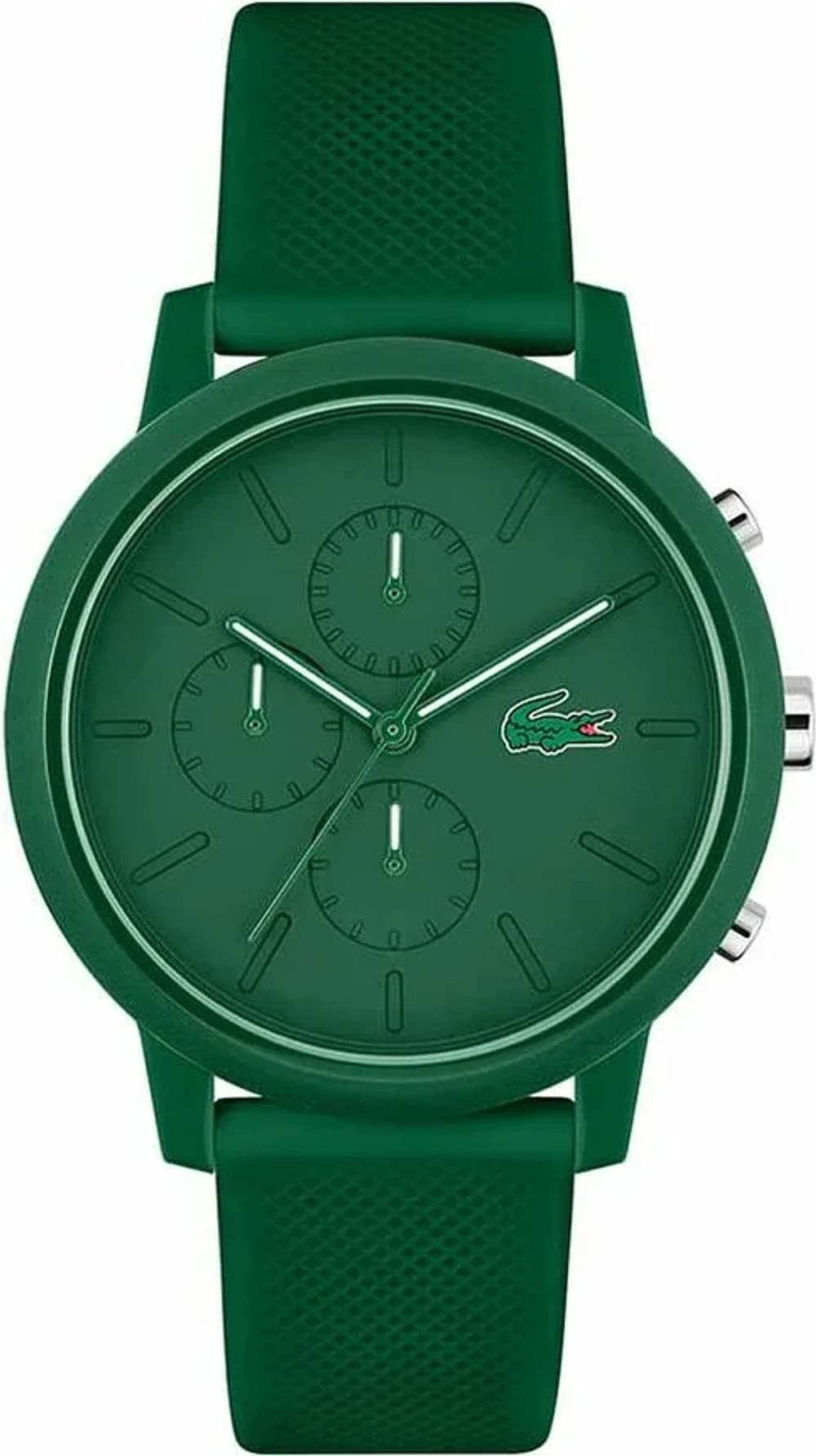 Montre Lacoste 2011245 homme cadran vert bracelet caoutchouc / silicone