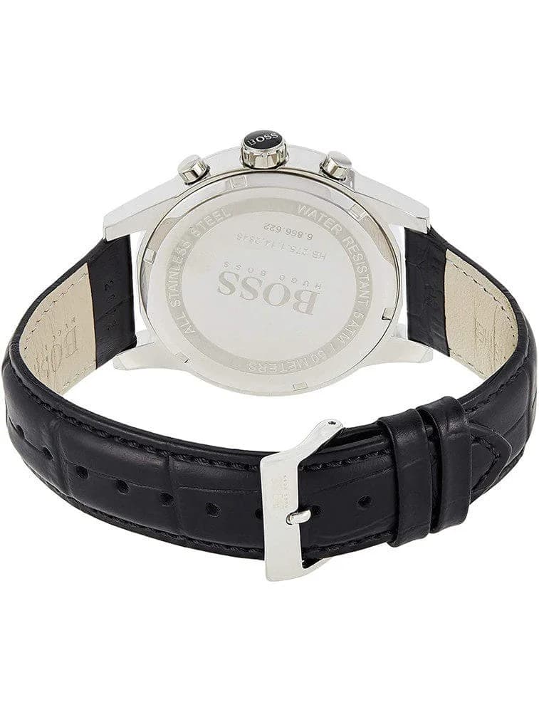 Montre Hugo Boss 1513279 homme détail cadran noir