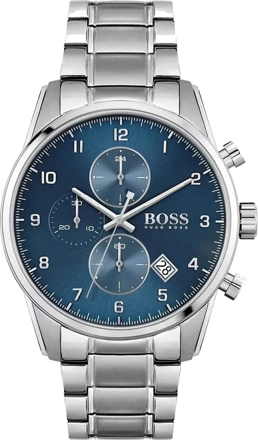 Hugo Boss 1513784 Skymaster Blue Dial Multifunction Men's Watch