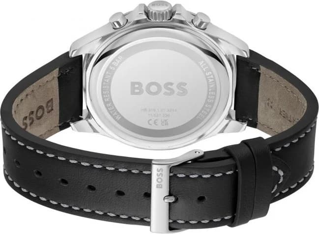 Montre Hugo Boss 1514055 homme détail cadran noir