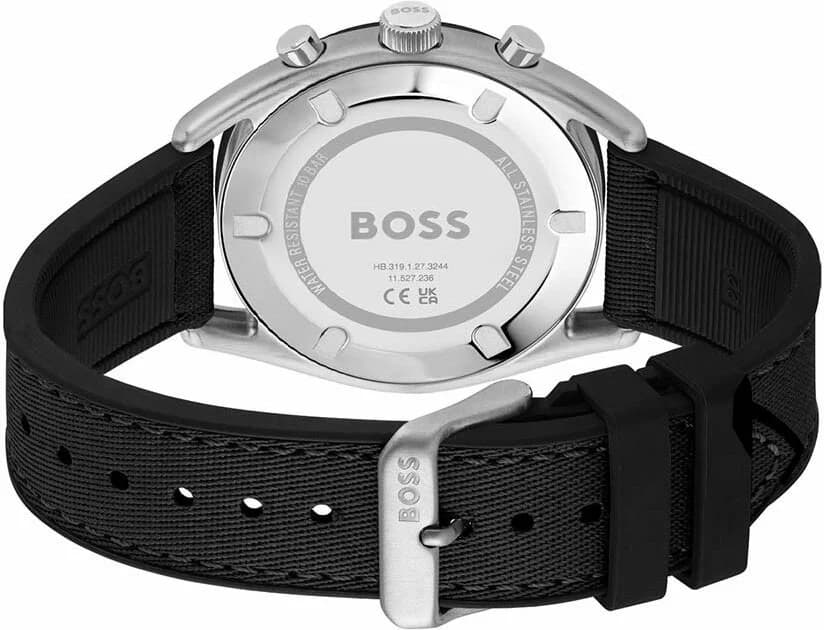 Montre Hugo Boss 1514091 homme détail cadran noir