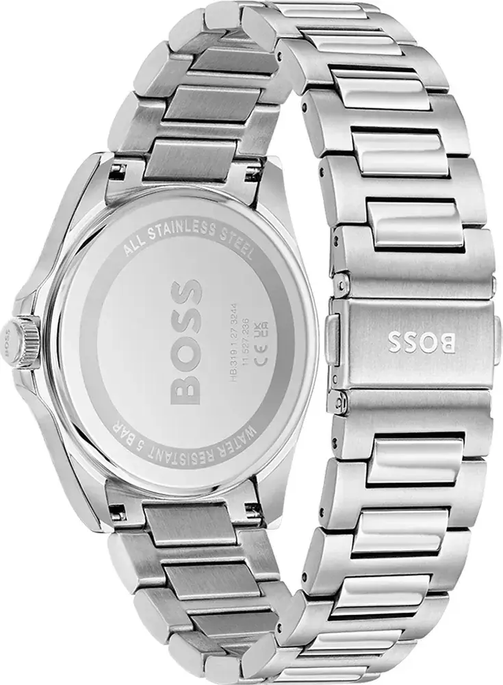 Montre Hugo Boss 1514176 homme détail cadran blanc