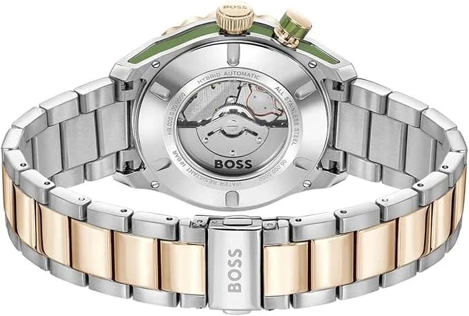 Montre Hugo Boss 1514181 homme détail cadran vert