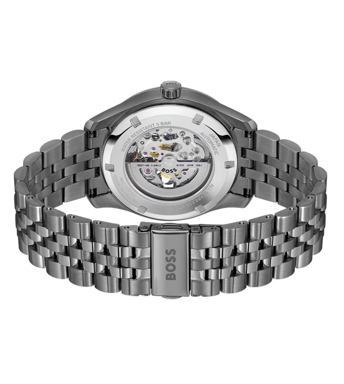 Montre Hugo Boss 1514254 homme détail cadran bleu