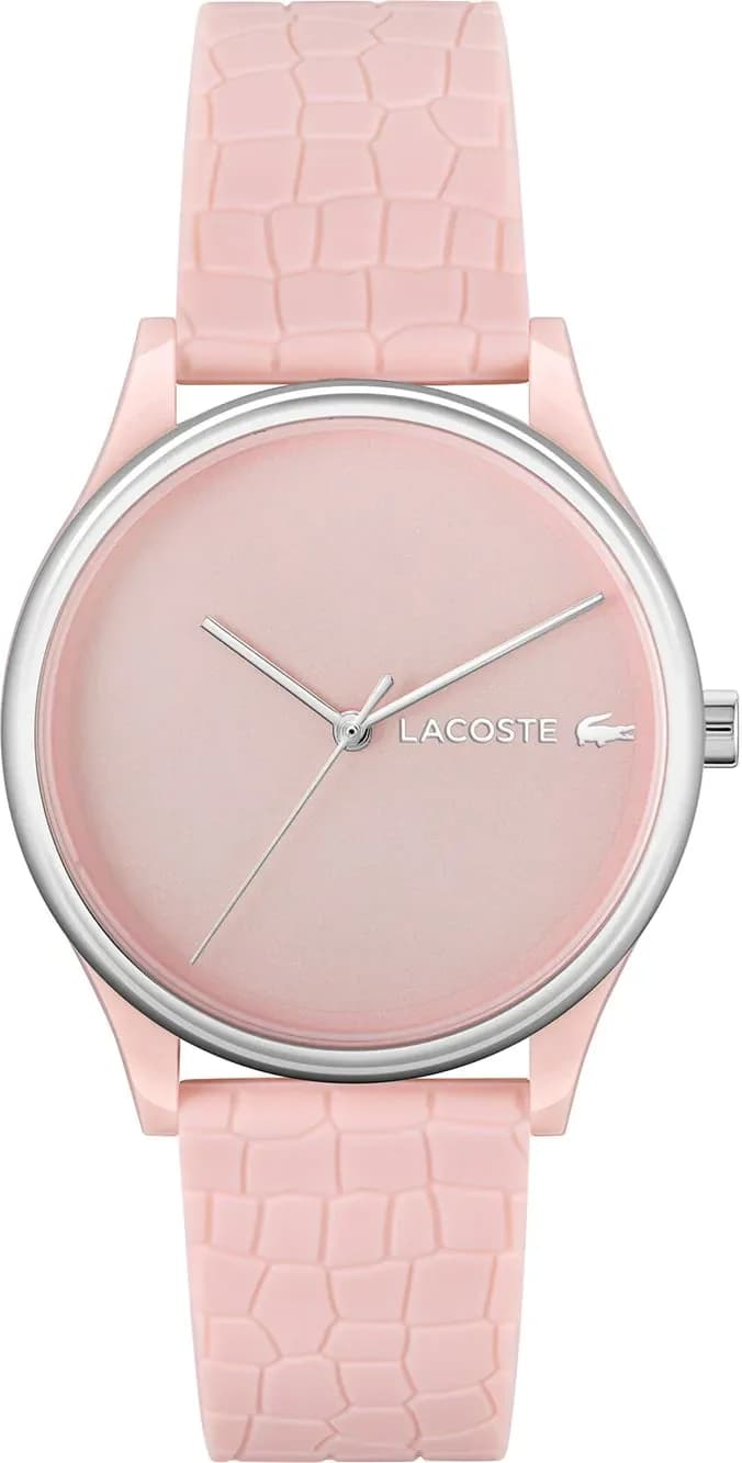 Lacoste 2001248 Crocodelle Pink Silicone Strap Women's Watch