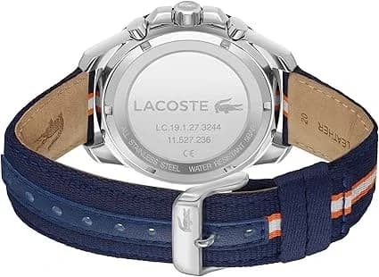 Montre Lacoste 2011339 homme détail cadran bleu
