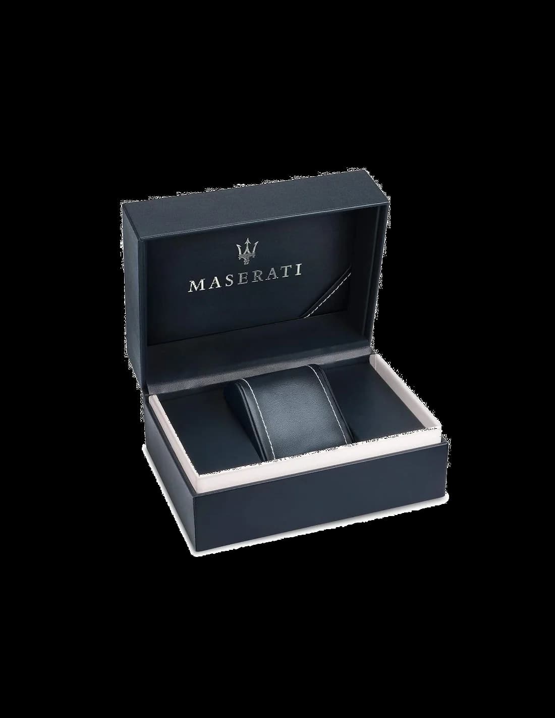 Montre Maserati R8821108027 homme détail bracelet cuir