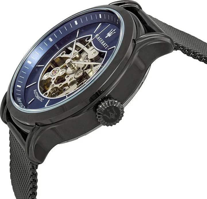 Montre Maserati R8823118002 homme détail cadran bleu