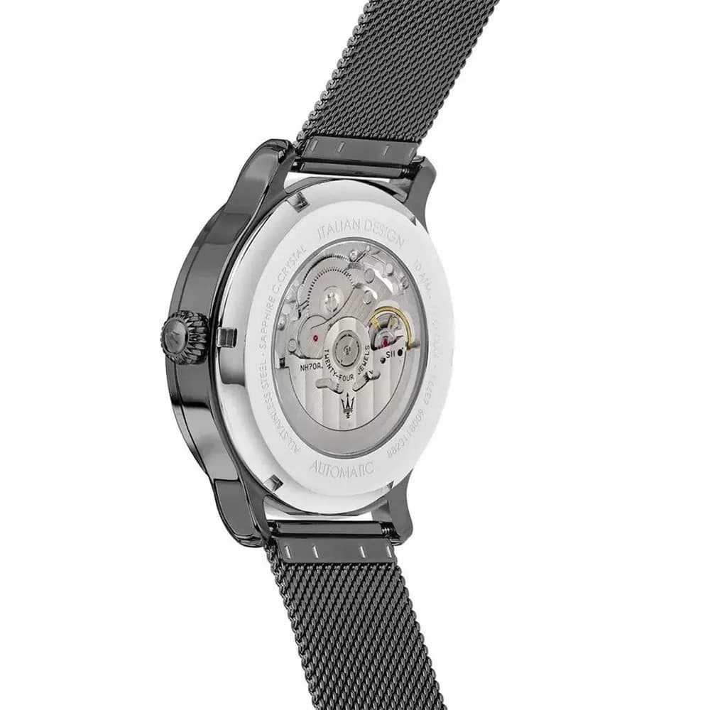 Montre Maserati R8823118002 homme détail bracelet acier inoxydable