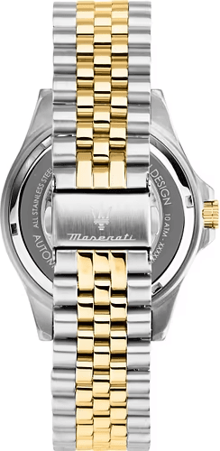 Montre Maserati R8823140010 cadran squelette noir index bâtons automatique