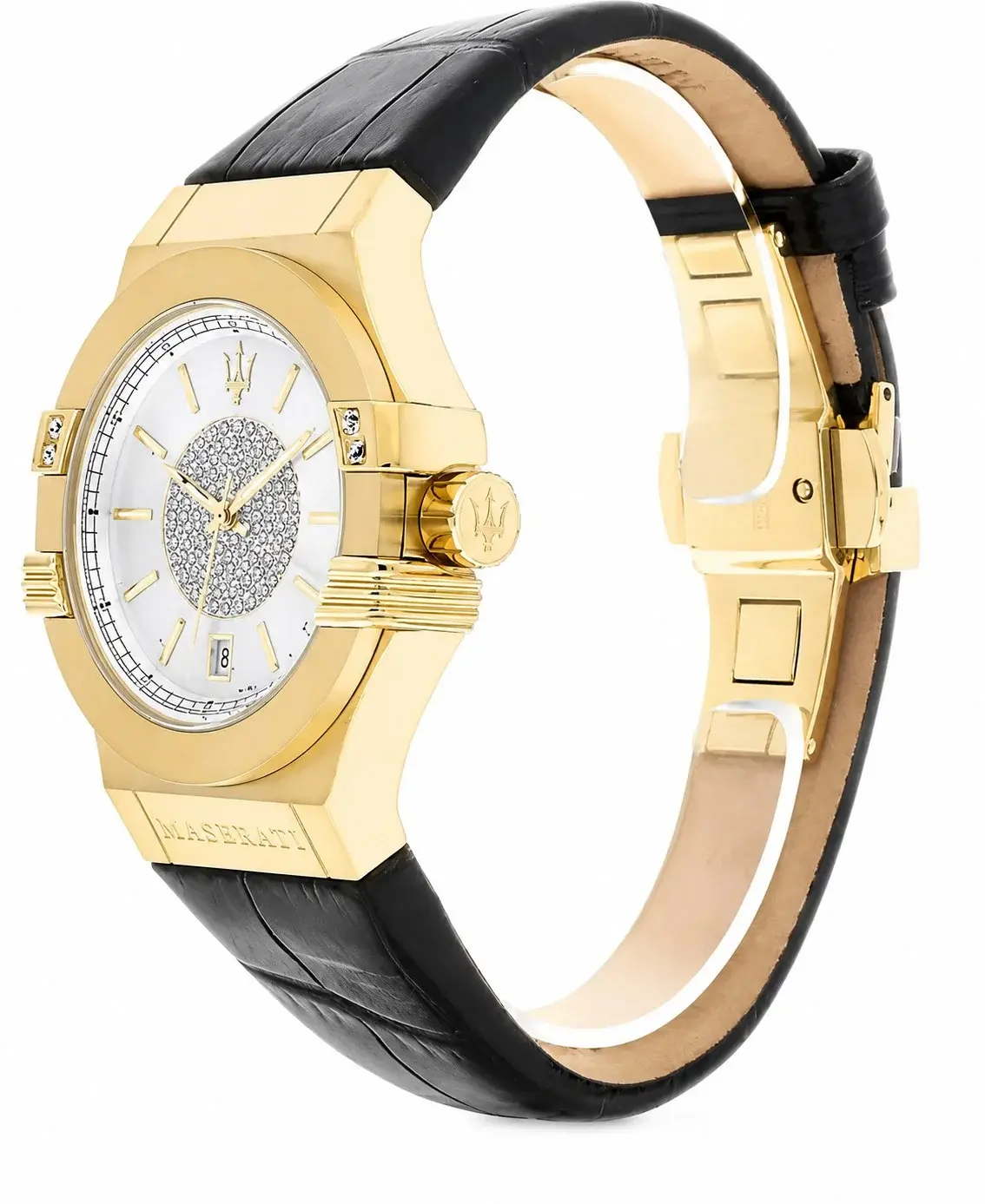 Montre Maserati R8851108505 femme détail cadran argent