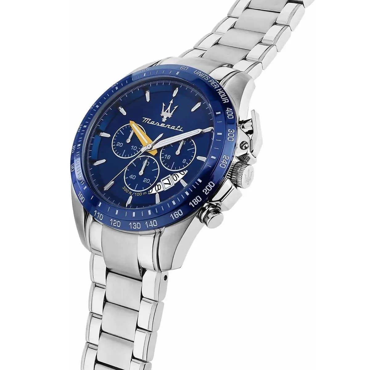 Montre Homme Maserati Modena R8871612039 argentée bracelet acier vue 2