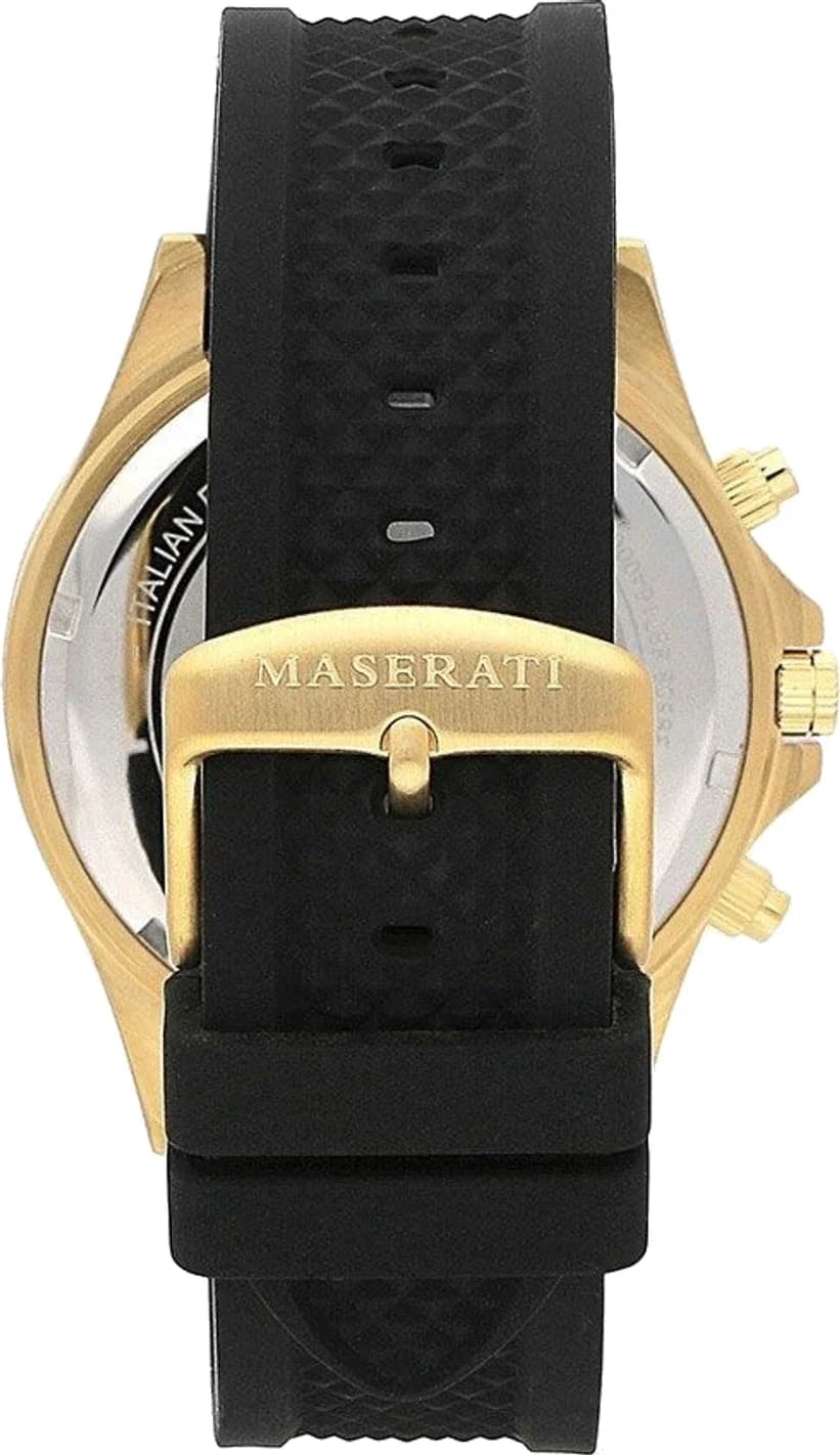 Montre Maserati R8871640001 homme verso boîtier or