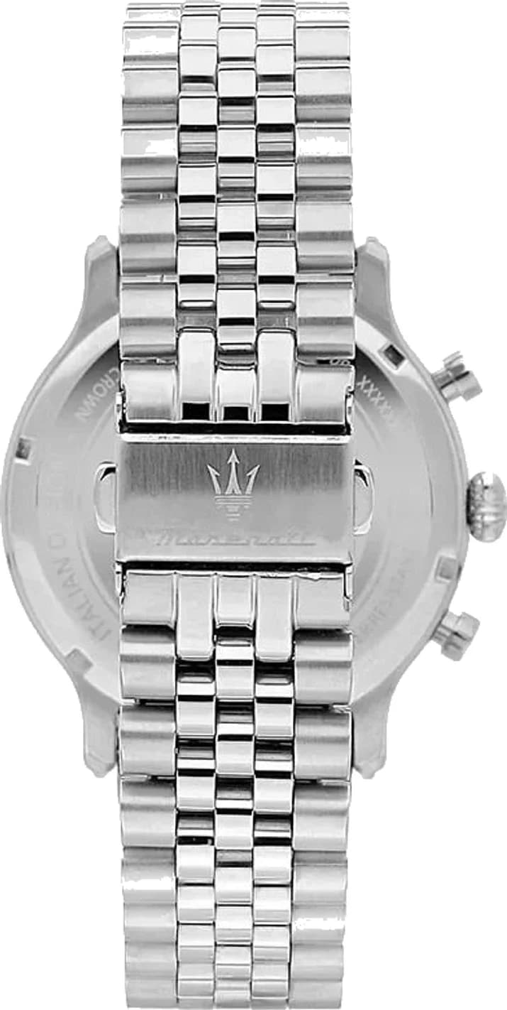 Montre Maserati R8873618024 homme verso boîtier argent