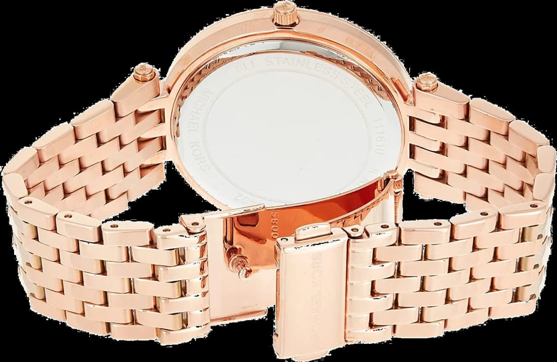 Montre Michael Kors MK3402 femme détail cadran noir