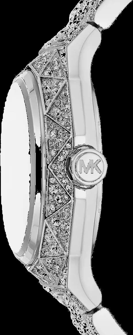 Montre Michael Kors MK4691 femme détail cadran argent