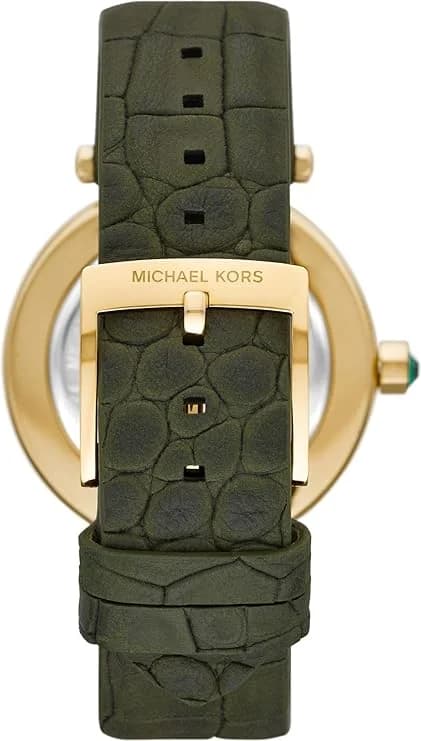 Montre Michael Kors MK4724 femme détail cadran vert
