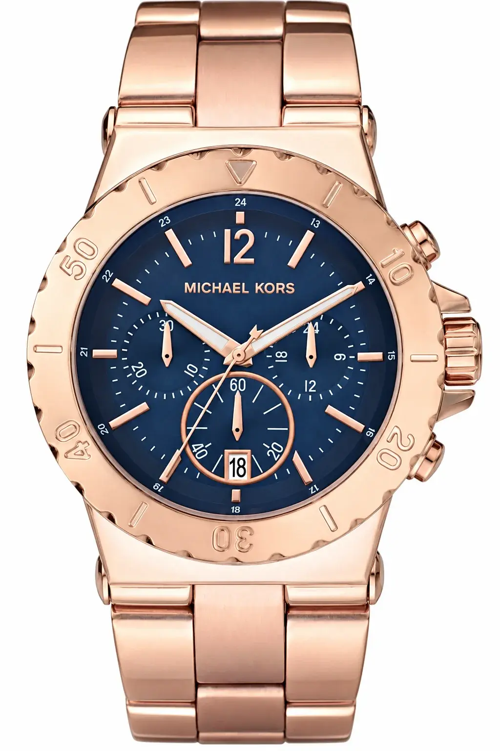 Montre Michael Kors MK5410 femme cadran bleu bracelet acier