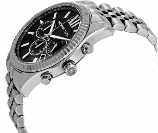 Montre Michael Kors MK5708 profil bracelet acier boucle déployante