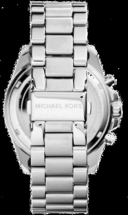 Montre Michael Kors MK5708 détail cadran noir index chronographe