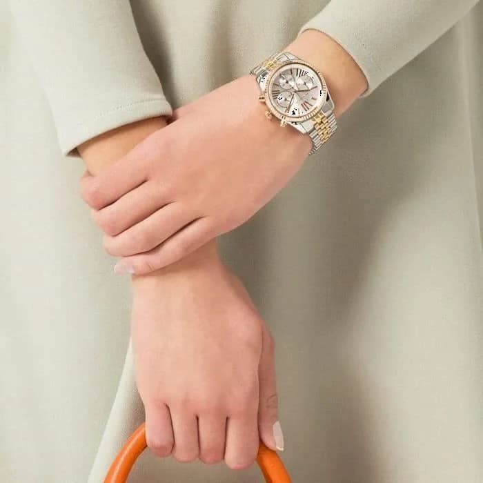 Montre Michael Kors MK5735 femme verso boîtier argent