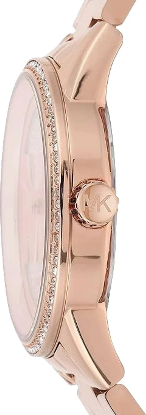 Montre Michael Kors MK6863 femme détail cadran or rose