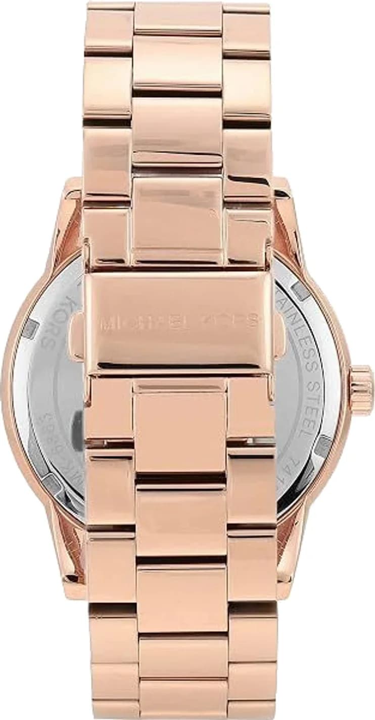 Montre Michael Kors MK6863 femme verso boîtier or rose
