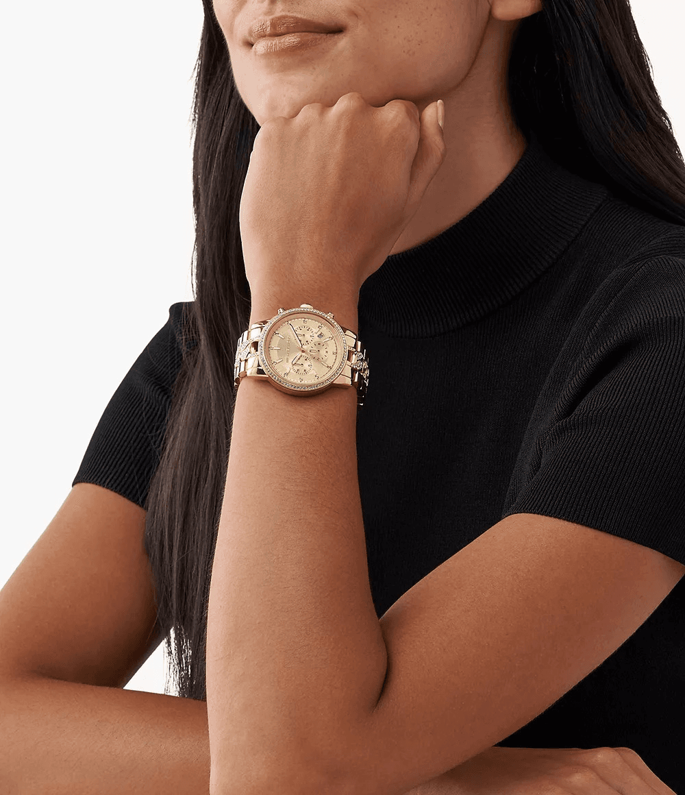 Montre Michael Kors MK6937 femme verso boîtier or