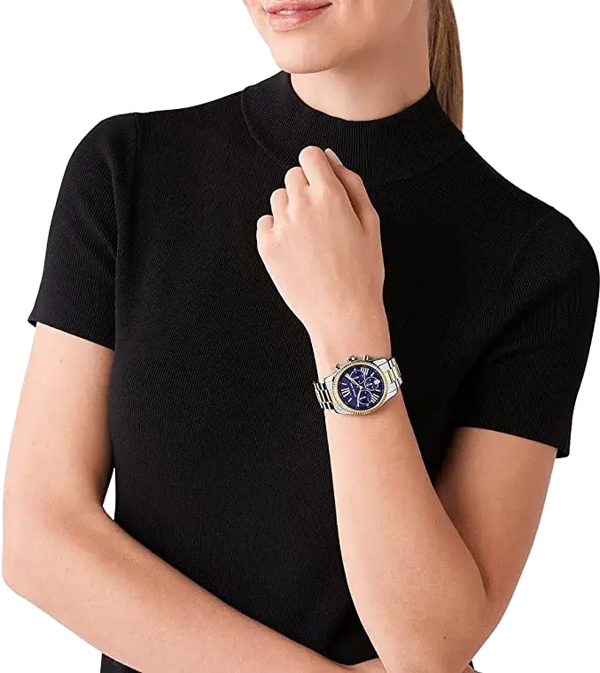 Montre Michael Kors MK7218 verso boîtier argent quartz 36mm
