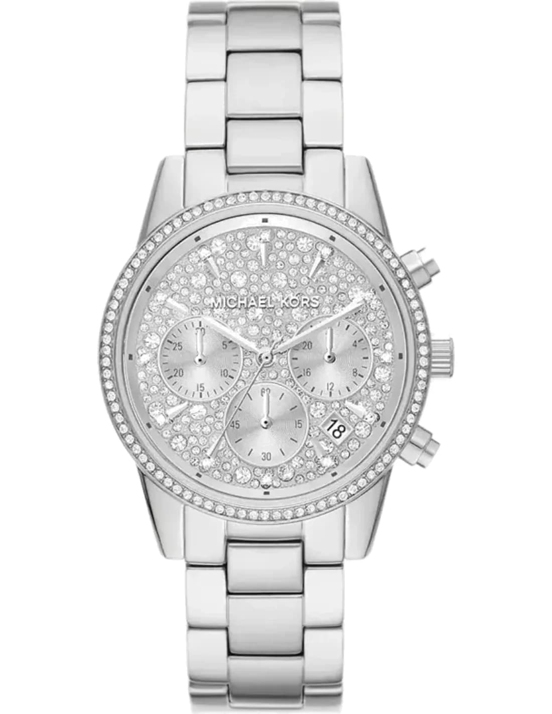 Montre Michael Kors MK7301 femme cadran argent bracelet acier inoxydable