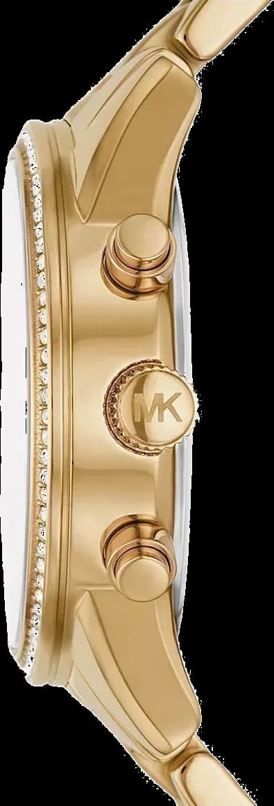 Michael Kors MK7310 Chronograph Gold Women's Watch, 2-year warranty view 3