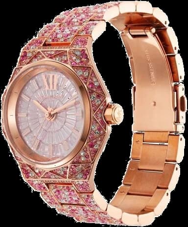Michael Kors MK7343 Raquel Rose Gold Pavé Women's Watch - Limited Edition view 5