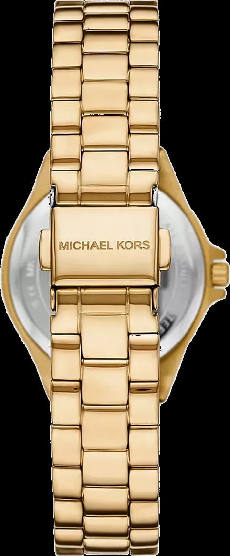 Montre Michael Kors Lennox MK7395 profil bracelet acier inoxydable doré