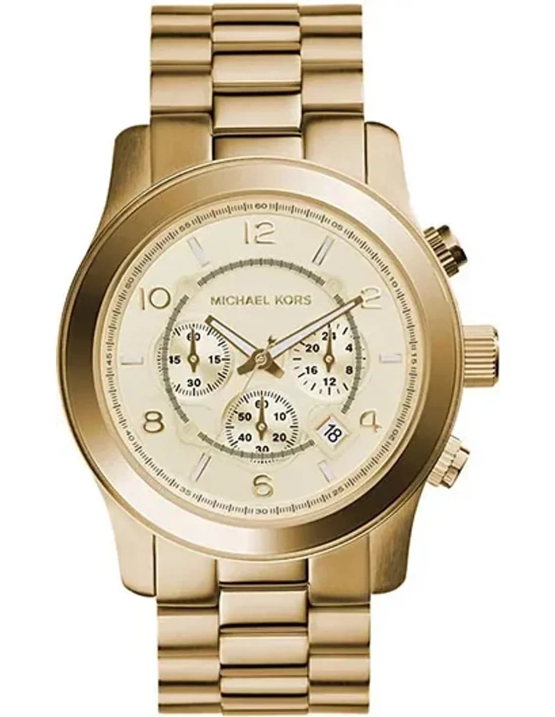 Montre Michael Kors MK8077 Chronographe Acier Doré Jaune