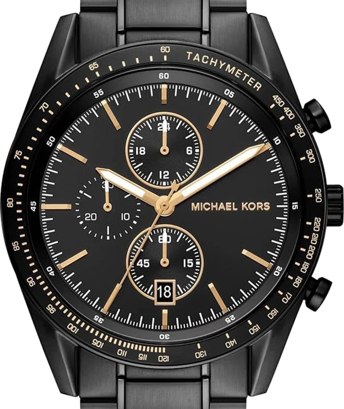 Montre Michael Kors MK9113 homme verso boîtier noir