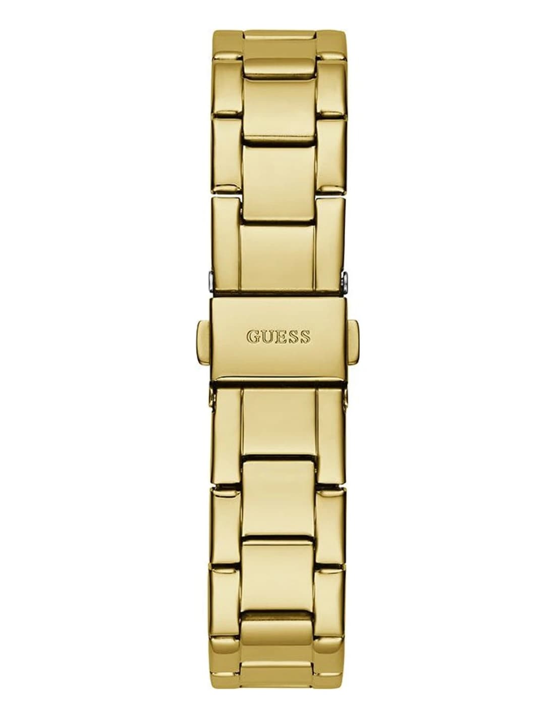 Montre Femme Guess Cosmic GW0465L5 dorée bracelet maillons acier vue 3