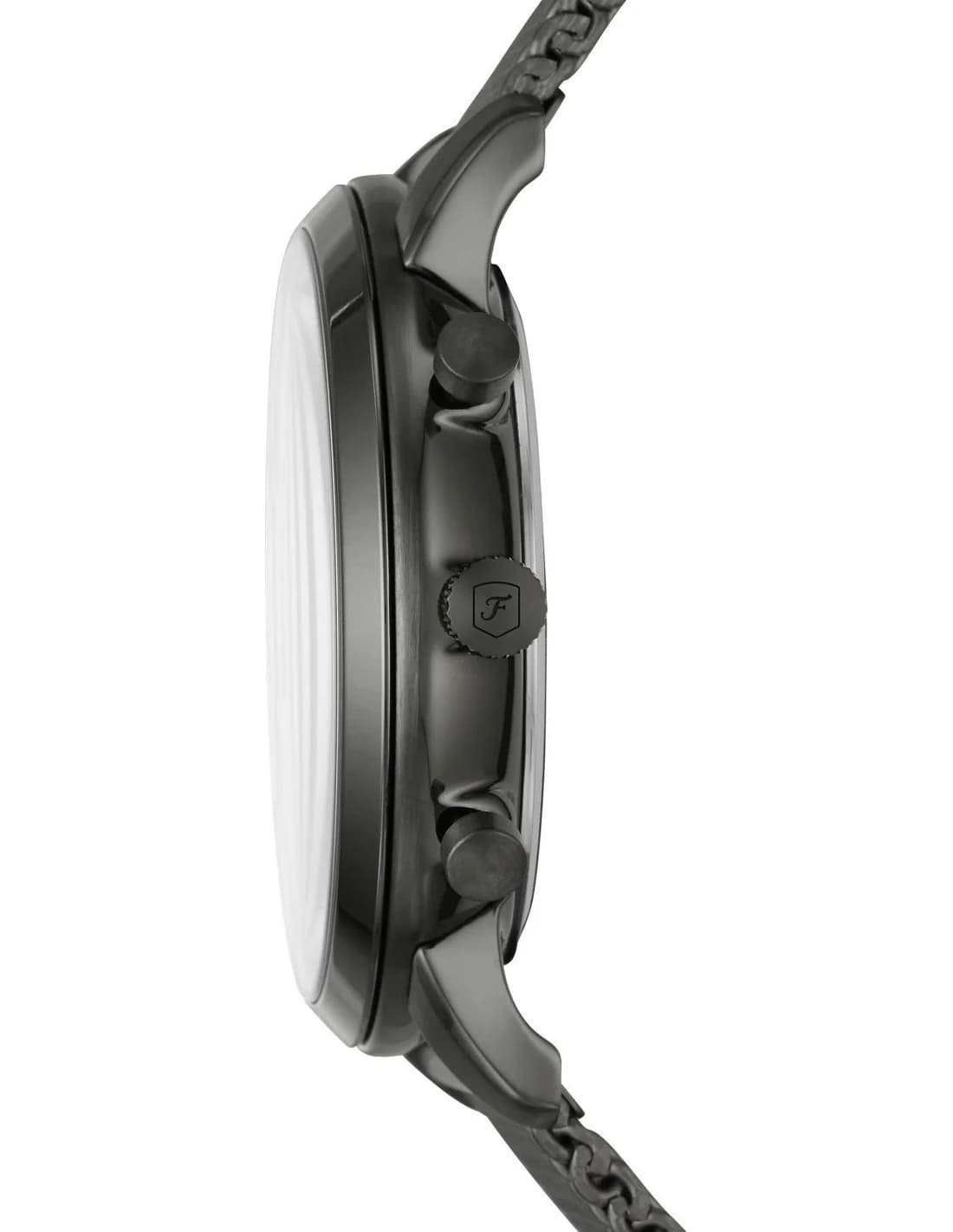 Montre Fossil FS5699 homme détail cadran noir