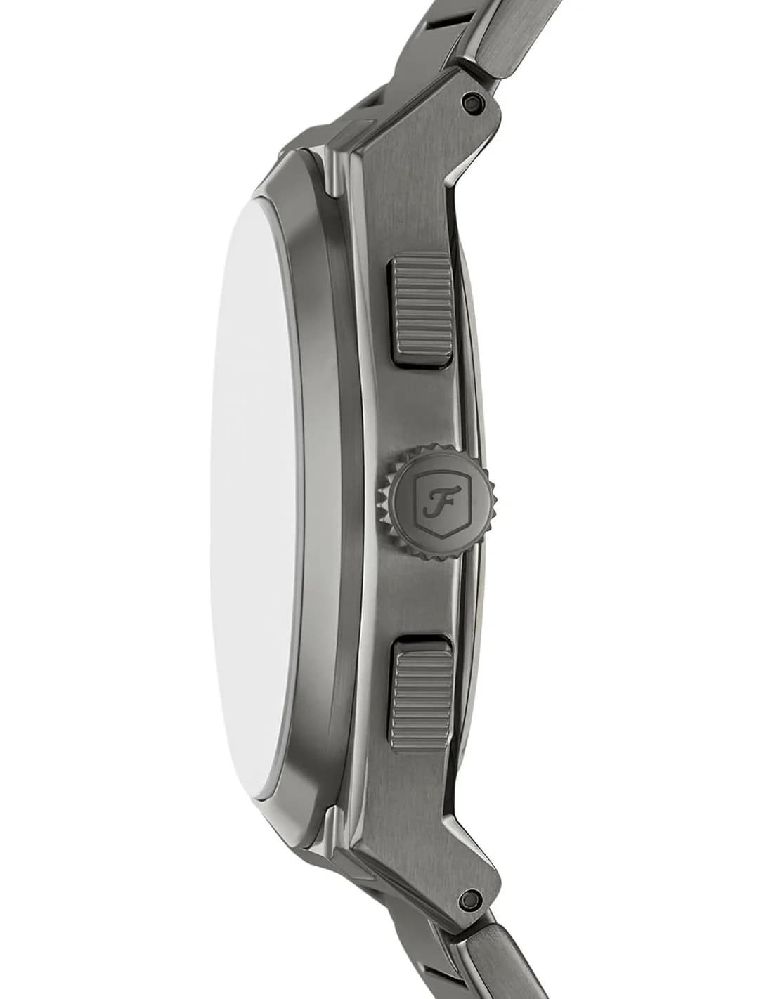 Montre Fossil FS6107 homme détail cadran gris