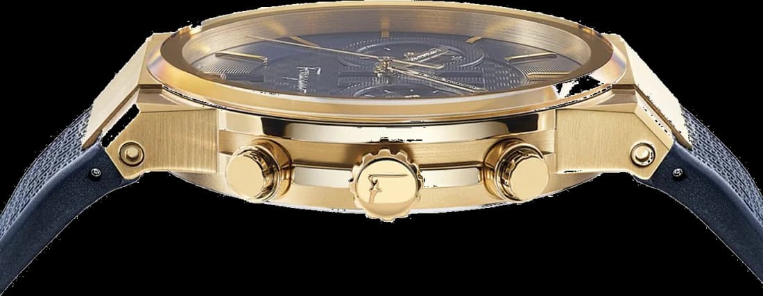 Montre Salvatore Ferragamo SFME00221 homme détail cadran bleu