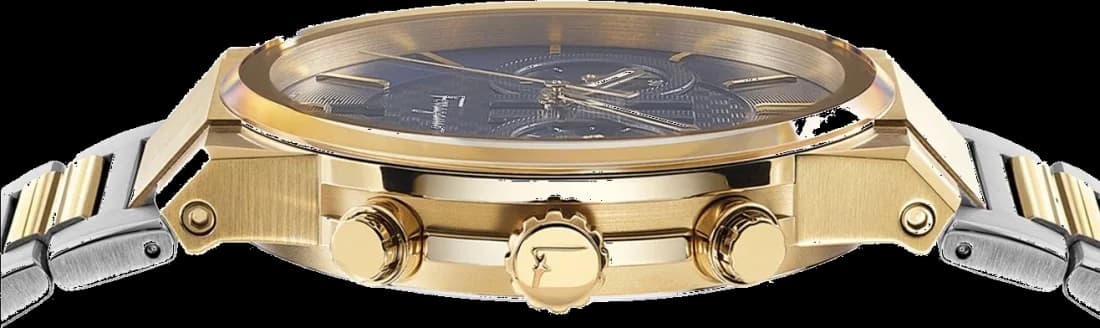 Montre Salvatore Ferragamo SFME00521 homme détail cadran bleu