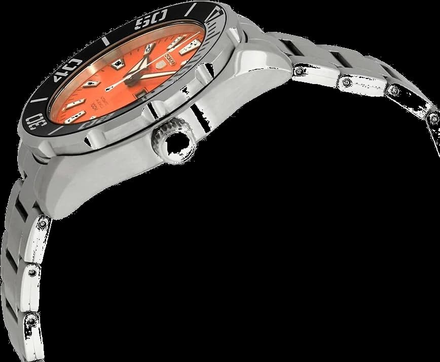 Montre Seiko SRPC55K1 homme vue de profil