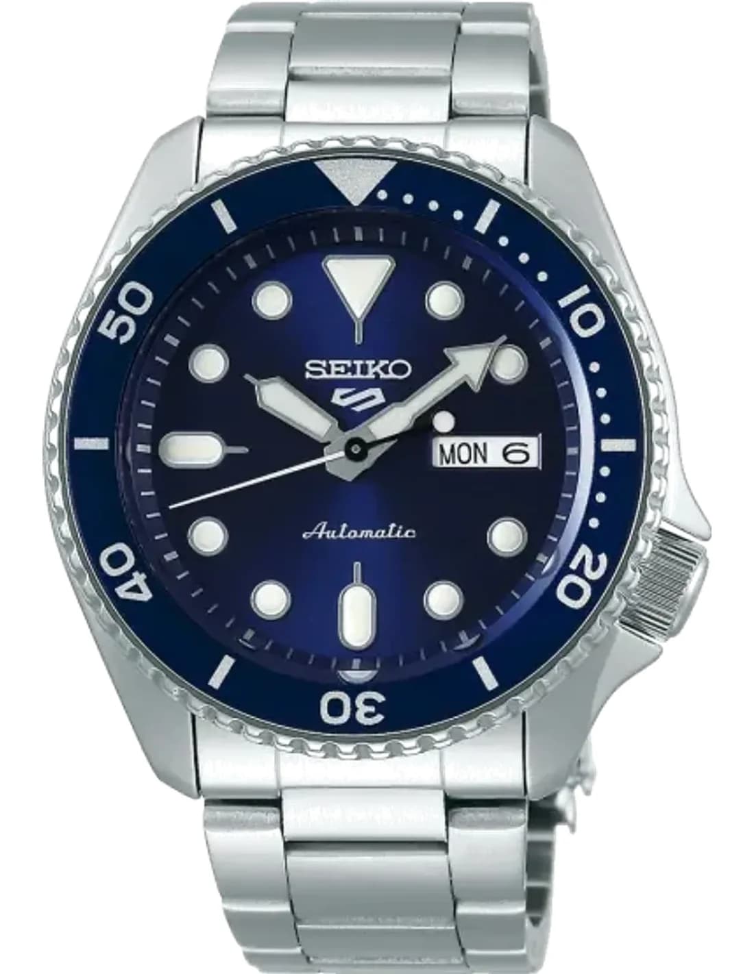 Montre Seiko SRPD51K1 homme cadran bleu bracelet acier inoxydable