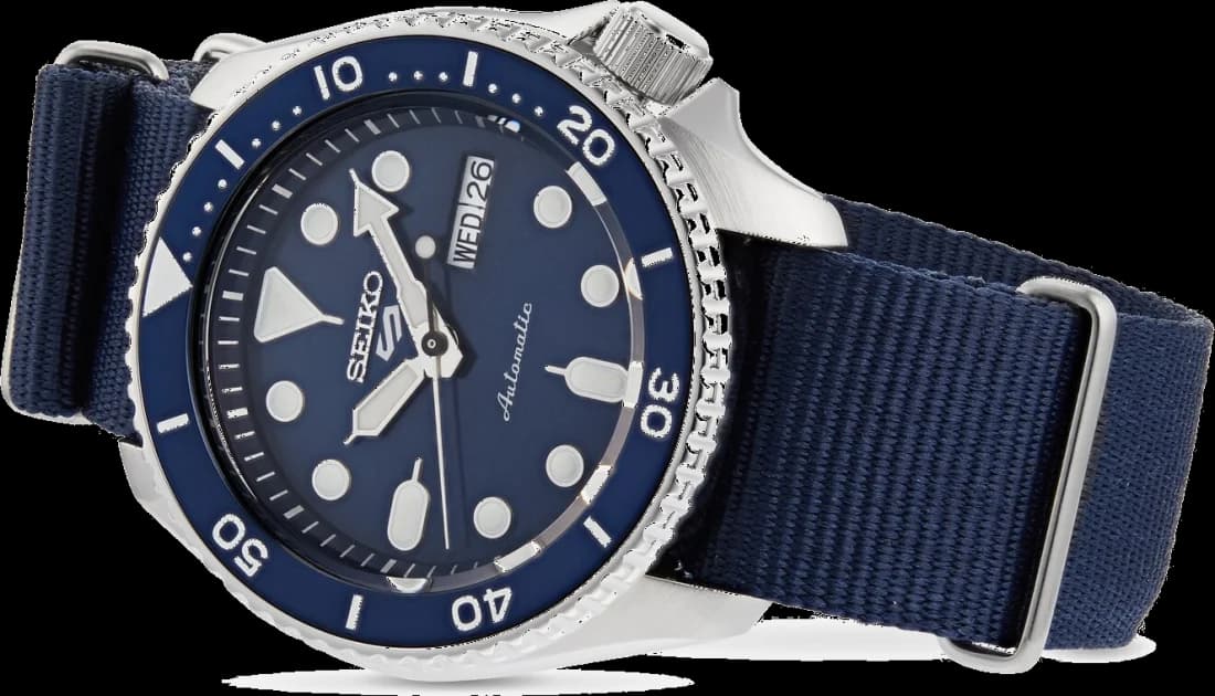Montre Seiko SRPD51K2 homme vue de profil