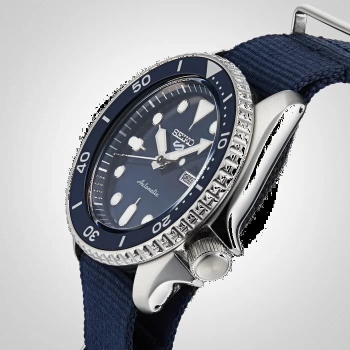 Montre Seiko SRPD51K2 homme verso boîtier argent