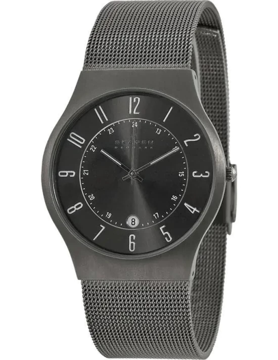 Skagen 233XLTTM Silver Milanese Mesh Men's Watch