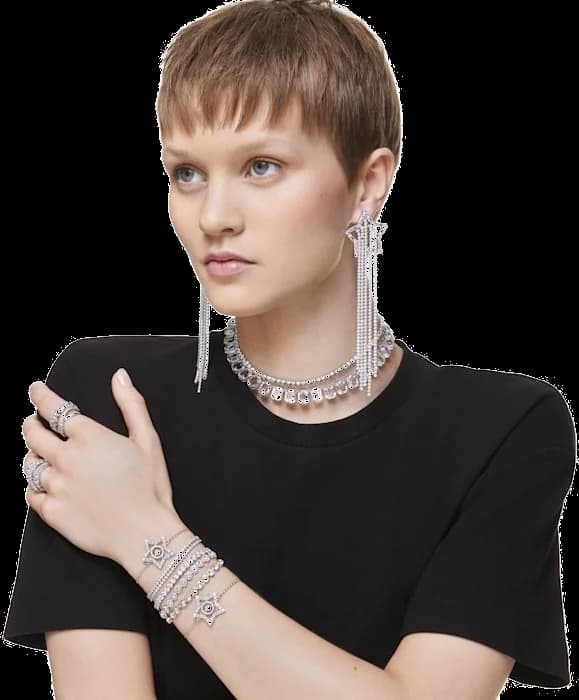 Montre Swarovski 1808960 femme détail cadran