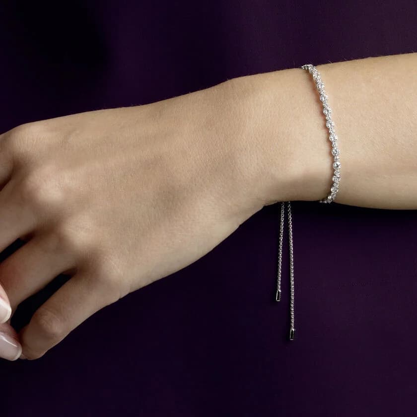 Montre Swarovski 5465384 femme détail bracelet métal