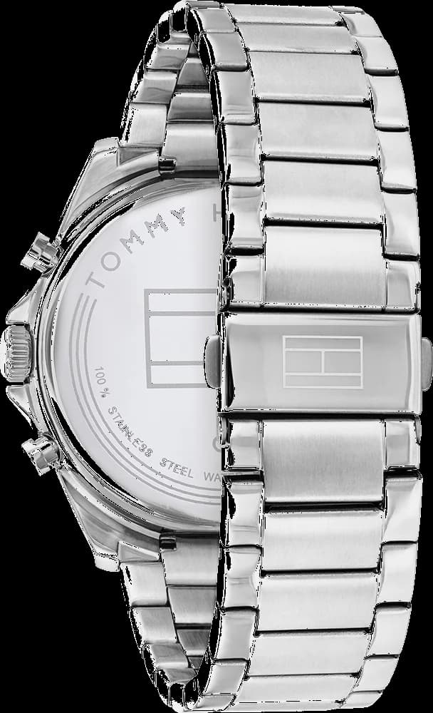 Montre Tommy Hilfiger 1710448 Baker détail cadran bleu index