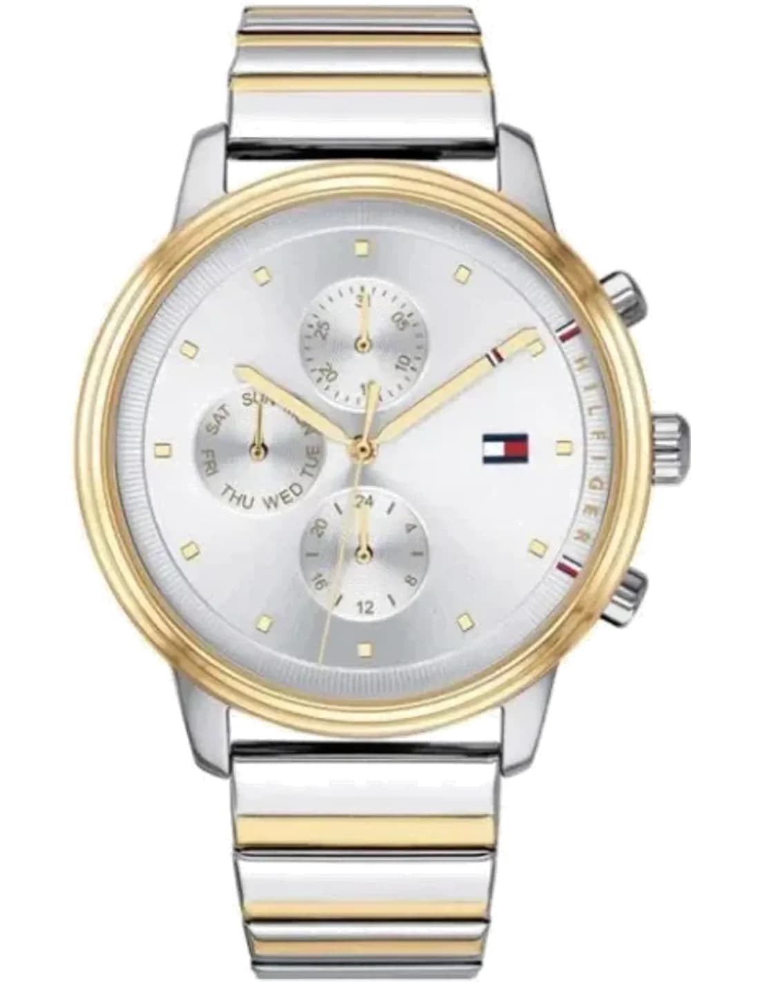 Montre Tommy Hilfiger 1781908 femme cadran blanc bracelet acier inoxydable